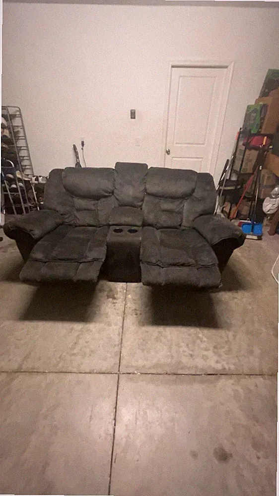 Cotton Blend Loveseat