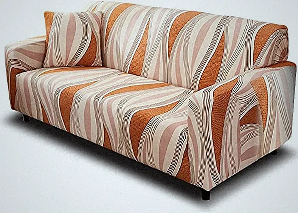 Printed Couch Cover Stretch Sofa Covers Patterned Loveseat Slipcovers for 2 S...